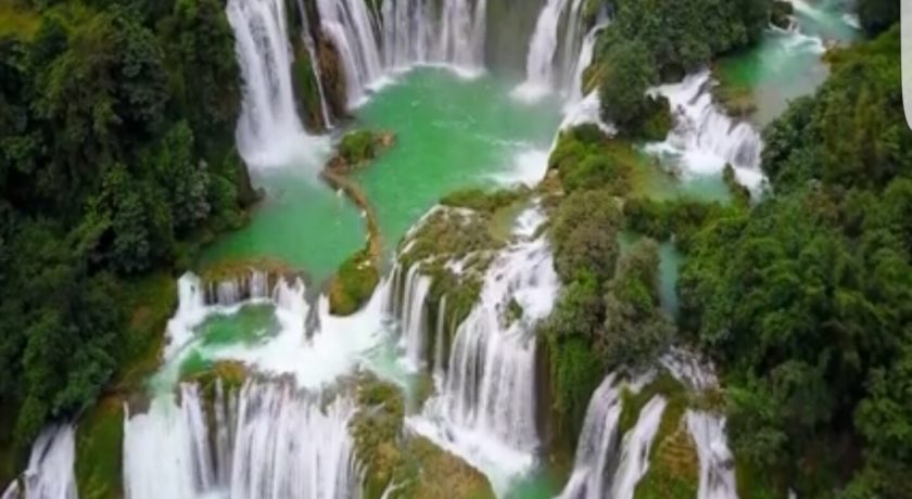 Ban Gioc waterfalll - top 6 landscapes in Northern Vietnam